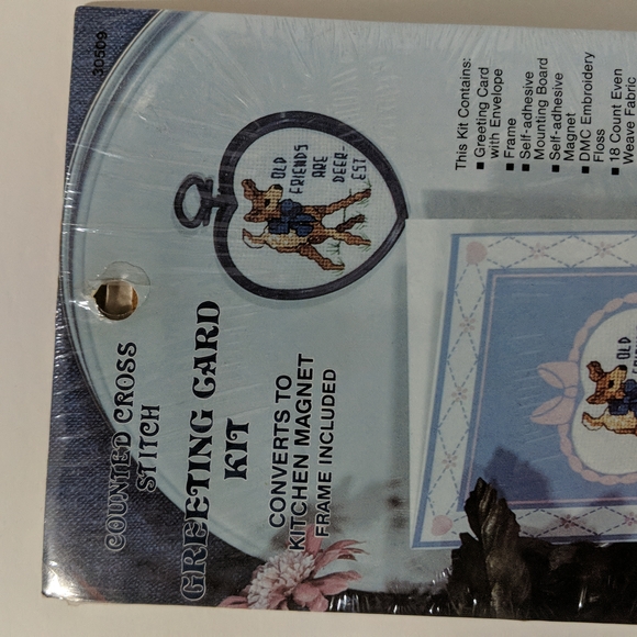 The New Berlin Co | NEW counted cross stitch kit card or magnet VTG 30509 - Picture 4 of 5